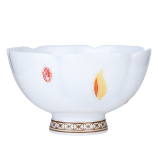 官润窑釉下彩陶瓷手绘品茗主人杯茶碗莲花杯精致高档个人专用