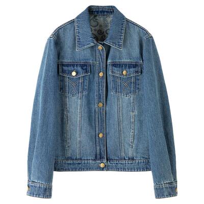 忆霏2026春新款韩版牛仔外套女