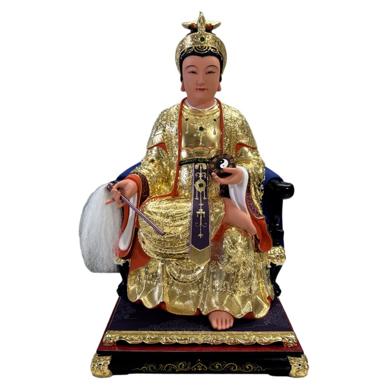 承天效法后土皇地祇地母娘娘樟木