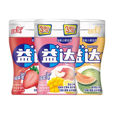益达口香糖70粒/瓶泡泡糖