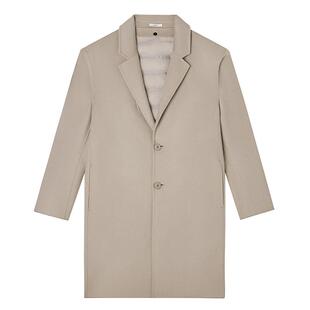 【绵羊毛呢大衣】ZIOZIA男士冬季保暖双面呢外套ZCLD4223Z