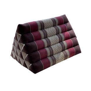 泰国三角靠枕床头大靠背飘窗榻榻米沙发护腰大靠垫 东南亚SPA布艺