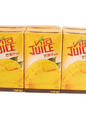 香港进口果味饮料 维他Vita 芒果汁饮品250ml*6盒香港版