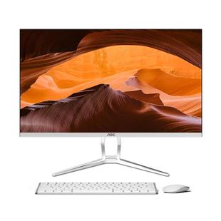 AOC品牌一体机电脑23.8/27英寸高清超薄酷睿i5i7家用办公学习游戏支持壁挂台式整机24寸