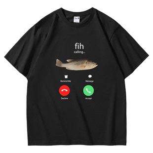 Fih Calling Remind Me Message Decline Accept｜重磅短袖t恤tee