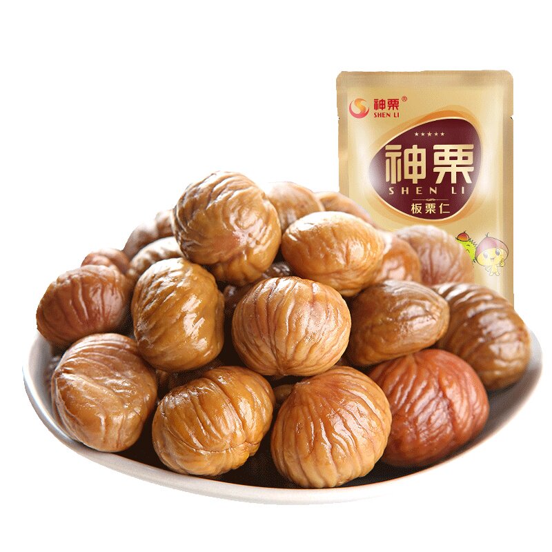 纯素食即食板栗神栗不含五辛栗子