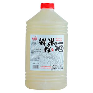 正宗湖北鲜榨米酒农家自酿发酵米露月子客家甜酒甜汤糯米酒醪糟汁