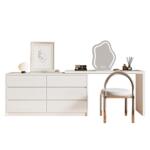 梳妆台卧室简约现代斗柜梳妆台一体小户型书桌床尾柜化妆桌化妆台