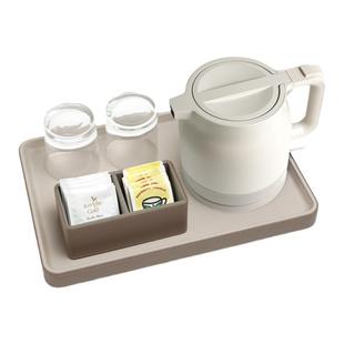 高端酒店客房宾民宿皮具纸巾盒服务指南托盘遥控器座垃圾桶便签本