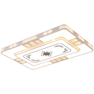 led客厅灯新中式大厅主灯简约现代家用房间灯餐厅卧室灯具套餐