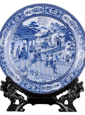 景德镇新中式风古典人物工艺品