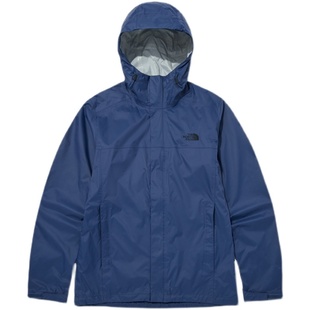 韩国北面Dryvent 2.5L男款户外连帽冲锋夹克防水透气防风夹克外套