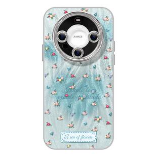 适用华为mate70pro手机壳女款mate60保护套硅胶nova13/12全包防摔Pura70软壳nova镜头膜50简约花朵40高级新款