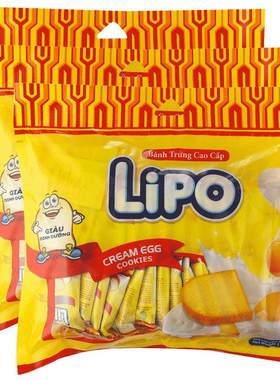 Lipo原味出游小吃零食300g×3包