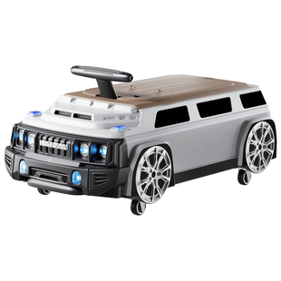 儿童溜娃行李箱可坐骑溜娃神器宝宝可登机拉杆箱溜溜滑行车玩具车