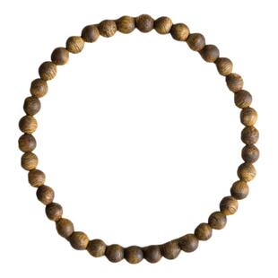 天然奇楠沉香手串情绪稳定文玩奇楠沉水级安神助眠檀香木质单圈