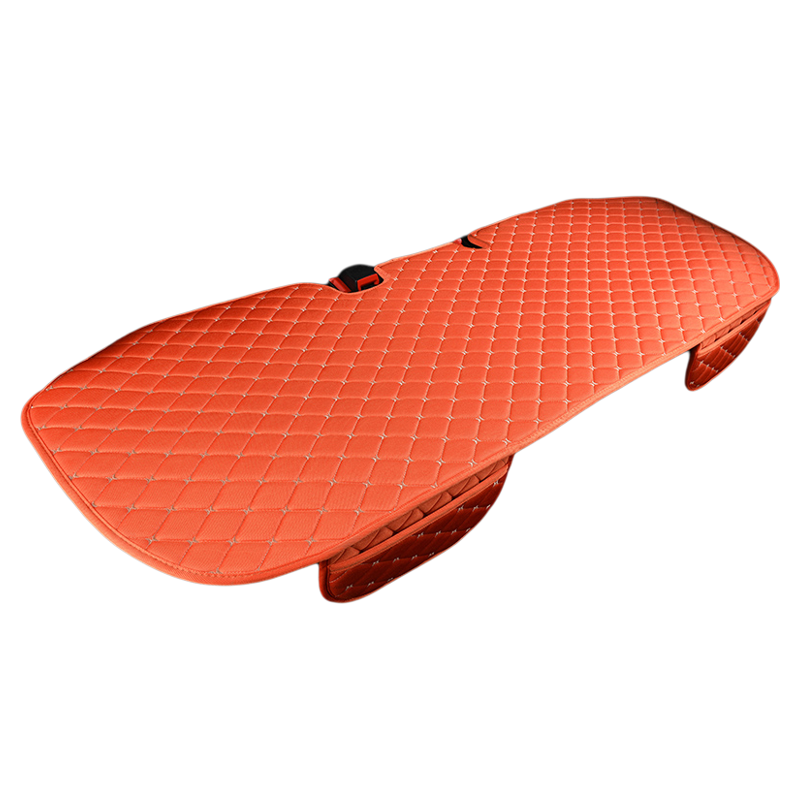 新款汽车坐垫四季通用布艺无靠背三件套后排专用单片夏季半包座垫