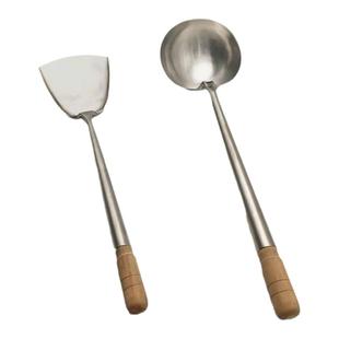 友升记304不锈钢手工锻打炒铲炒勺超高硬度大厨至爱上海友生出品