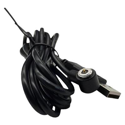 2P磁吸连接器pogopin圆形磁吸充电头防水充电磁吸数据线公母座8mm