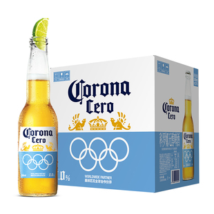 CORONA科罗娜4.2°P无醇啤酒300ml*12瓶低酒精0.0%整箱百威集团