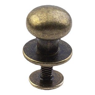 金属铆钉螺丝扣高档圆形皮具包包配件子母钉扣子固定装饰金色钉扣