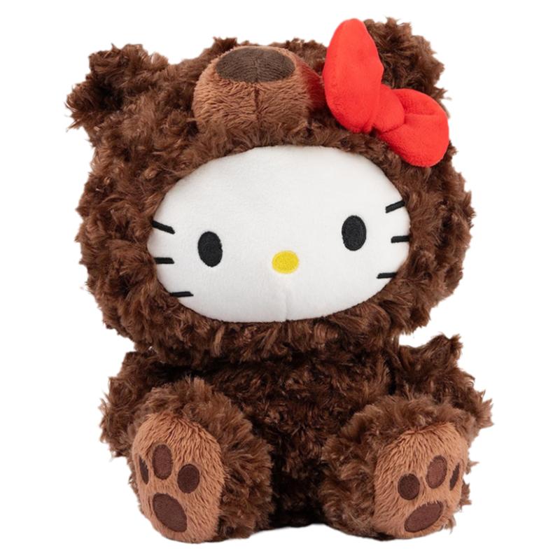 美国gund正版小熊hellokitty凯蒂猫哈喽kt猫公仔玩偶娃娃毛绒玩具