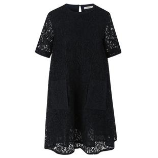 IIIVIVINIKO夏季新品“古典蕾丝”短袖A字连衣裙女M320635343D