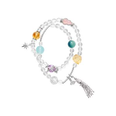 故宫淘宝吉运水晶手链五行款