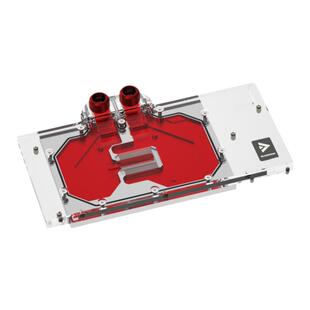 Barrow 微星 超龙魔龙4080 全覆盖显卡分体水冷头散热器 黑白背板