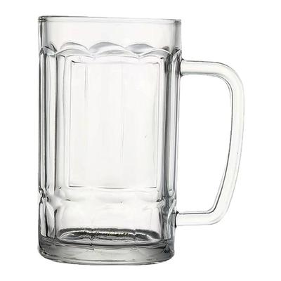 带把手玻璃杯家用杯子水杯套装啤酒杯扎啤喝水泡茶大容量带把茶杯