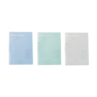 Planwith旋转文件夹试卷收纳袋a4资料夹卷子整理夹A3活页收纳册