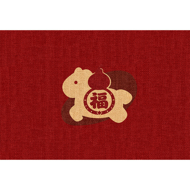 马年红色入户门地垫2026新款高级防滑除尘耐磨脚垫玄关大门口地毯