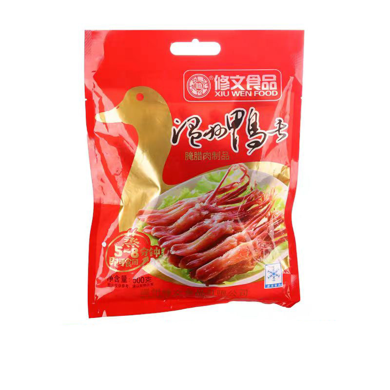 修文生鸭舌500克蒸蒸就能吃