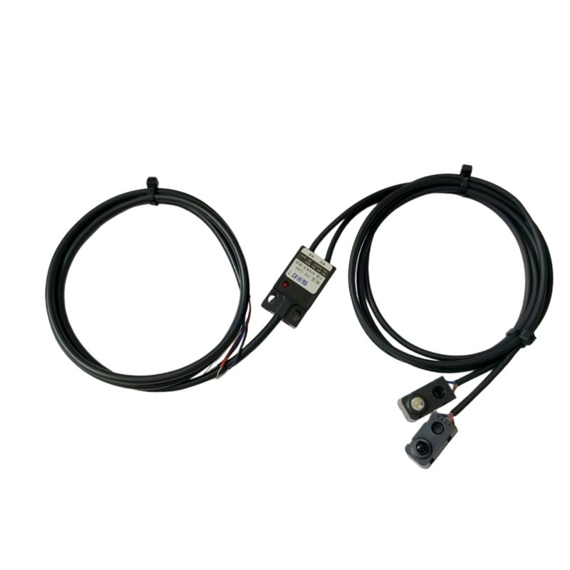 红外对管计数对射光电开关发射接收传感器常开常闭一体电压12v/24