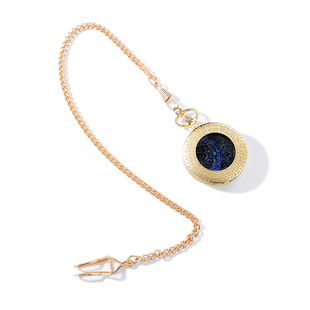 三尺鲤文具 北极恒星图怀表博物文创精致高档复古星空怀表星回金属吊坠古风天干地支时刻表生日礼物高颜值