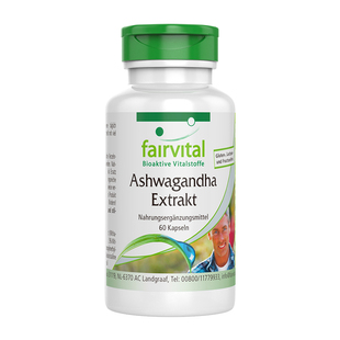 Fairvital南非醉茄胶囊提取物降低皮质醇FV缓解焦虑压力印度人参