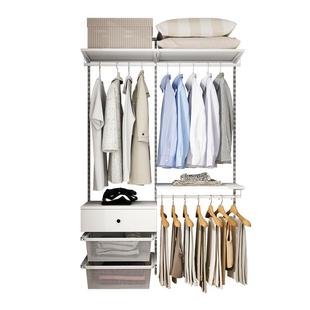 美达斯赫拉/Hera实木砌墙衣柜衣帽间钢架开放式家具卧室步入衣柜