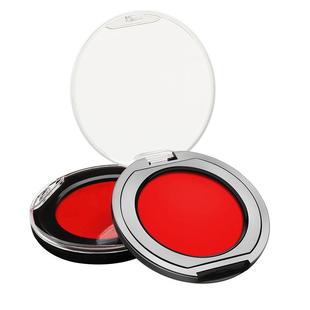 指纹印台印尼红色盖按手印红印泥采集泥快干速干印泥盒小号便携大号办公财会用品印盒盖章印章大号秒干印泥