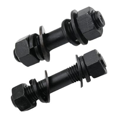 8.8级发黑双头平垫弹垫螺母套装