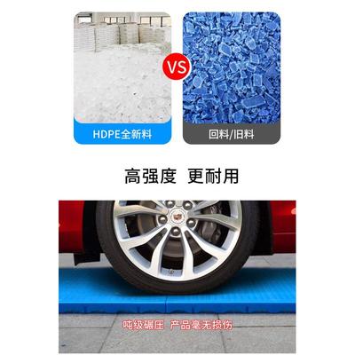 超市塑料小托盘堆货物流地堆叉车仓库防潮垫板平板栈板堆头物料板