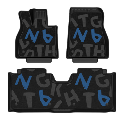 适用日产N6脚垫专属图案孕婴材质