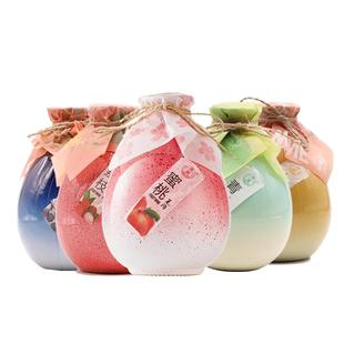 浙一家荔枝酒米酒适合女士喝的酒果酒微醺桃花桂花酒酿晚安梅子酒