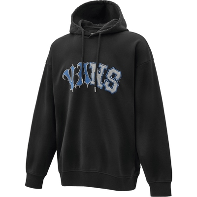 VANS范斯男子DISTRESS HOODIE运动休闲套头衫卫衣VN000QN0BLK