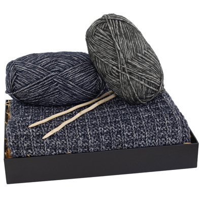 送教程围巾毛线手工diy材料包