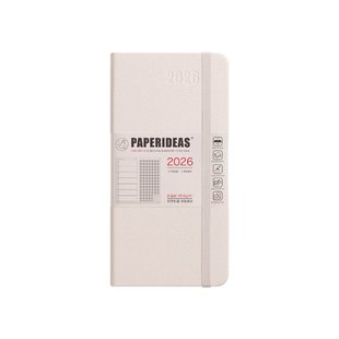 速干防洇墨白瑶纸2026weeks手帐本周计划日程本周历特种纸硬面48k笔记本自律打卡随身学生时间管理记事本定制