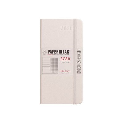 速干防洇墨白瑶纸2026weeks手账