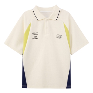 左西童装男童polo衫短袖T恤儿童凉感夏装2026新款男大童上衣小冰T