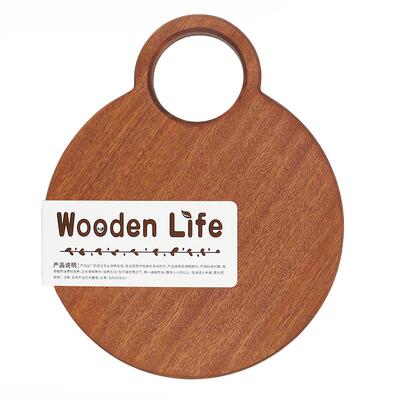 白马河创意乌檀木切菜砧板辅食板