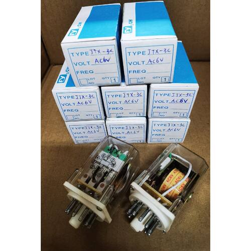 〔议价-可维修〕JTX-3C继电器 AC6V 原包装未拆封 工控自动化设备
