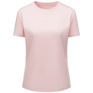 坦博尔户外春夏季新款短袖棉T恤女圆领运动百搭宽松透气上衣徒步